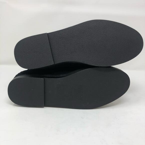 NWOT Steve Madden Tommy Black Suede Ankle Booties - Picture 9 of 9